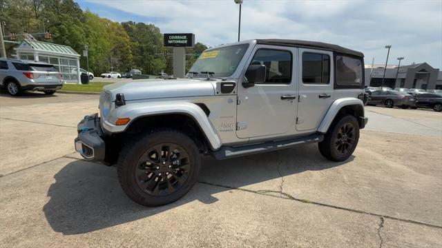 used 2022 Jeep Wrangler Unlimited 4xe car, priced at $30,250