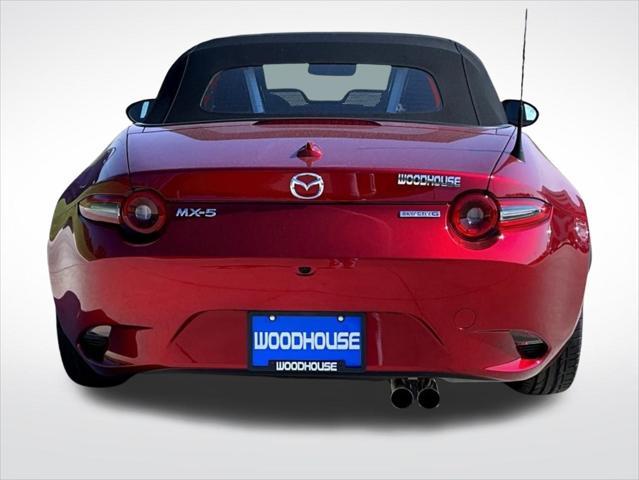 new 2025 Mazda MX-5 Miata car, priced at $36,909