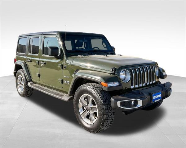 used 2022 Jeep Wrangler Unlimited car, priced at $36,951