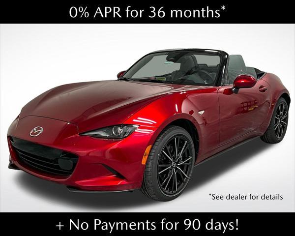 new 2024 Mazda MX-5 Miata car, priced at $36,608