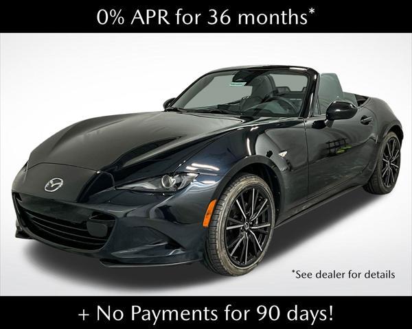 new 2024 Mazda MX-5 Miata car, priced at $35,457