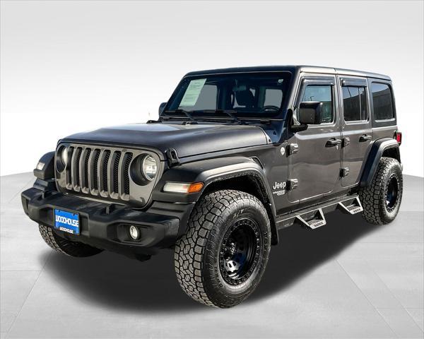 used 2019 Jeep Wrangler Unlimited car, priced at $23,972