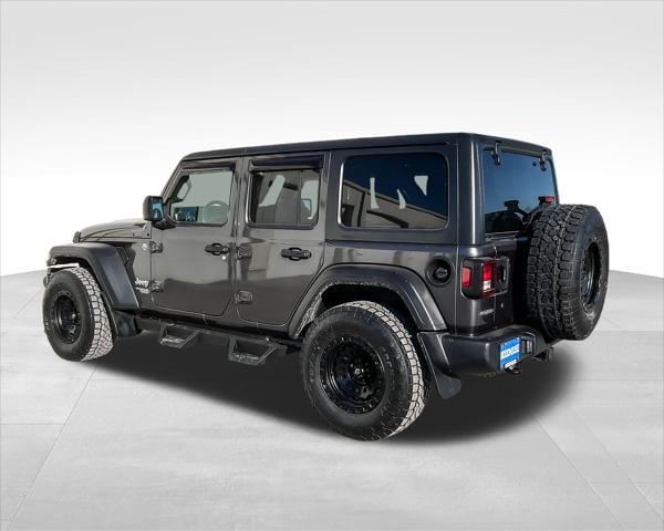 used 2019 Jeep Wrangler Unlimited car, priced at $23,972