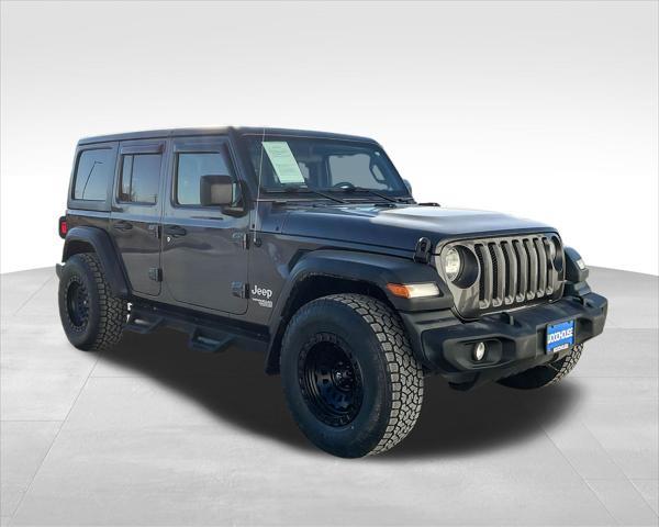 used 2019 Jeep Wrangler Unlimited car, priced at $23,972