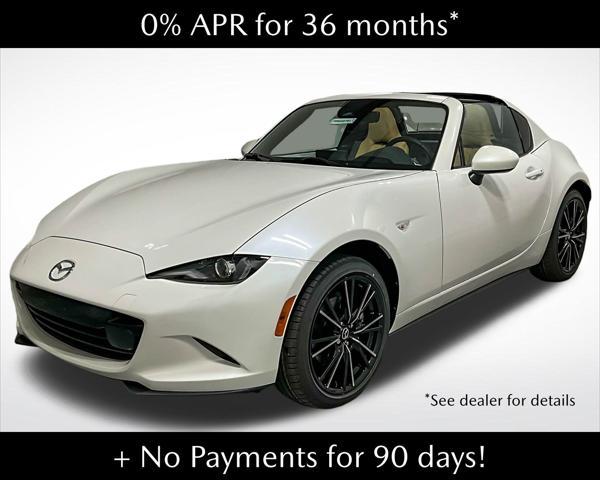 new 2024 Mazda MX-5 Miata RF car, priced at $39,266