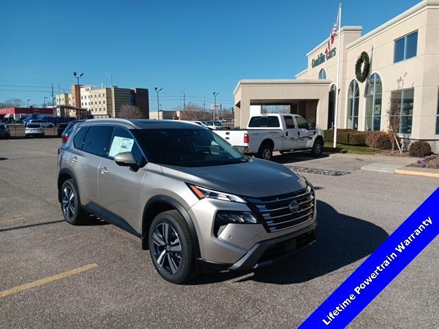 new 2025 Nissan Rogue car, priced at $40,405