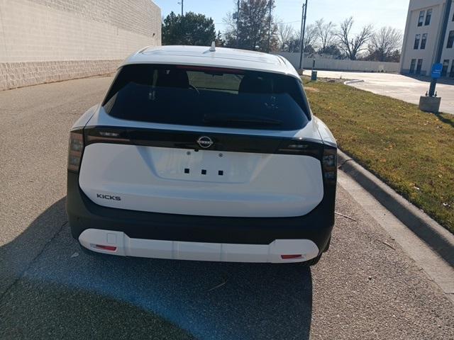 new 2025 Nissan Kicks car, priced at $25,575