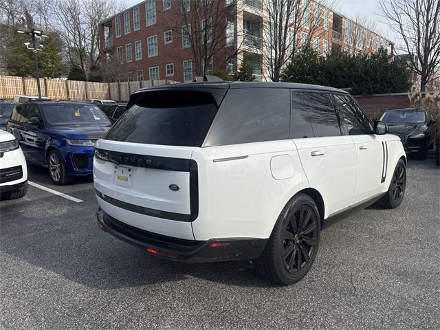 used 2023 Land Rover Range Rover car, priced at $112,499