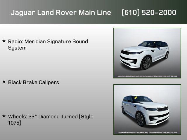used 2025 Land Rover Range Rover Sport car, priced at $94,995