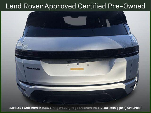 used 2025 Land Rover Range Rover Evoque car, priced at $49,897