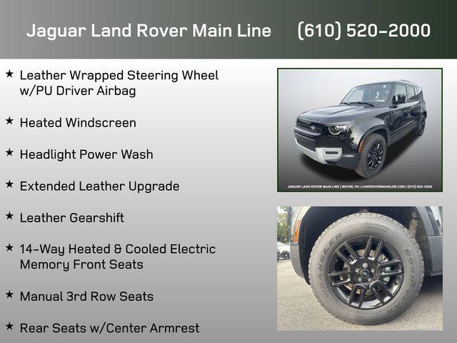 used 2025 Land Rover Defender car, priced at $69,995