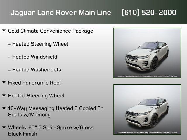 used 2020 Land Rover Range Rover Evoque car, priced at $29,995