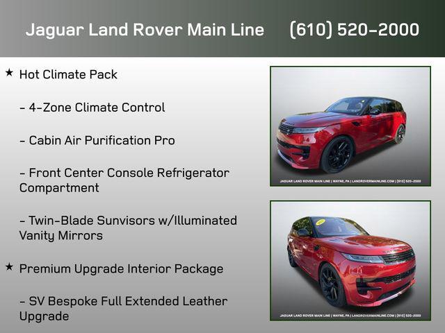 used 2023 Land Rover Range Rover Sport car, priced at $75,487