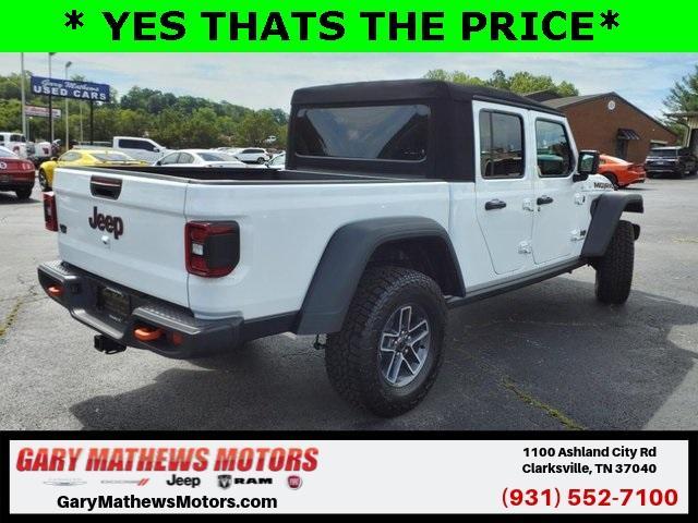 new 2024 Jeep Gladiator car, priced at $41,411