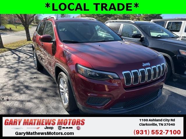 used 2020 Jeep Cherokee car, priced at $20,500