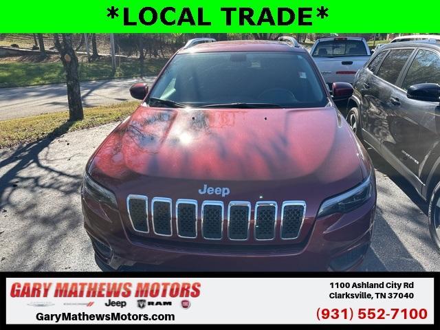 used 2020 Jeep Cherokee car, priced at $20,500