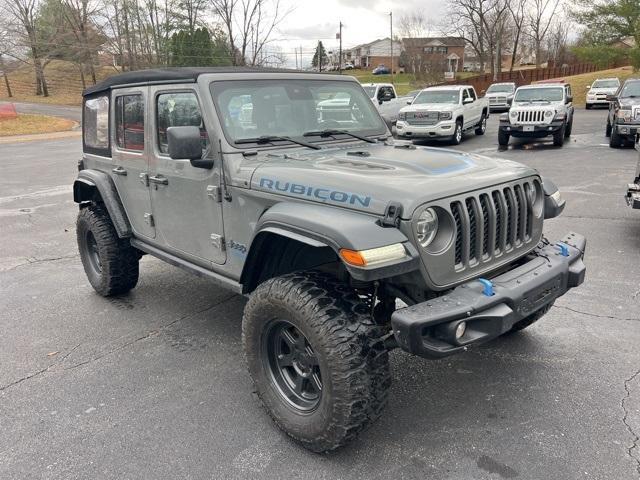 used 2021 Jeep Wrangler Unlimited 4xe car, priced at $33,500