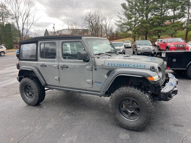 used 2021 Jeep Wrangler Unlimited 4xe car, priced at $33,500