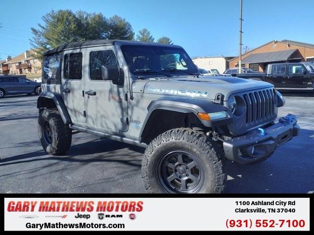 used 2021 Jeep Wrangler Unlimited 4xe car, priced at $33,000