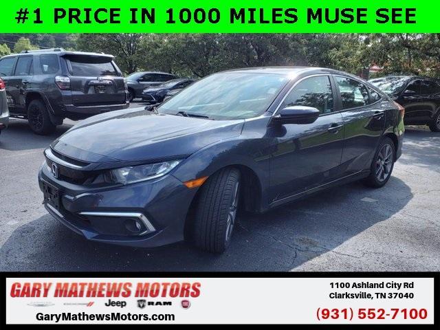 used 2020 Honda Civic car, priced at $19,500