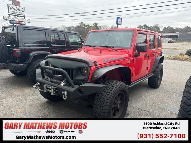 used 2016 Jeep Wrangler Unlimited car, priced at $20,000