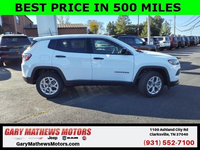 new 2025 Jeep Compass car, priced at $25,500