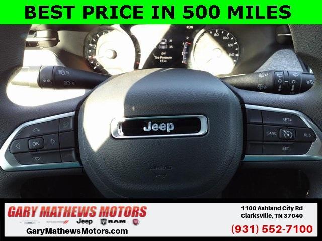 new 2025 Jeep Compass car, priced at $25,500