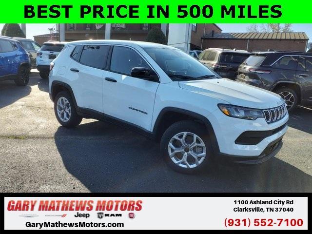 new 2025 Jeep Compass car, priced at $25,500