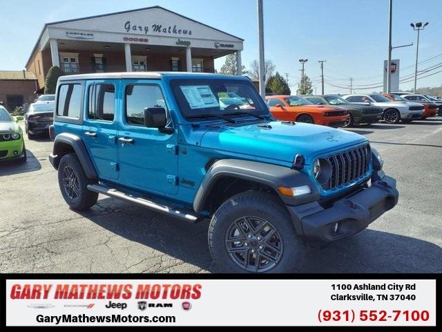 new 2024 Jeep Wrangler car, priced at $43,955