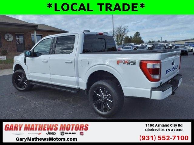 used 2021 Ford F-150 car, priced at $47,700