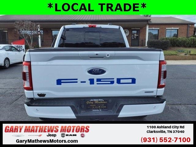 used 2021 Ford F-150 car, priced at $47,700