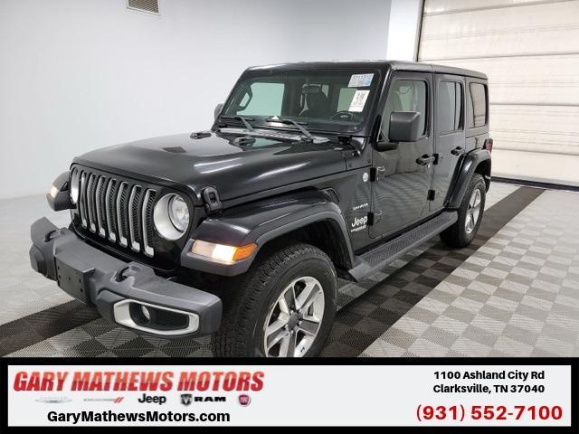 used 2020 Jeep Wrangler Unlimited car, priced at $35,750