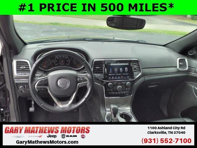 used 2021 Jeep Grand Cherokee car, priced at $19,500