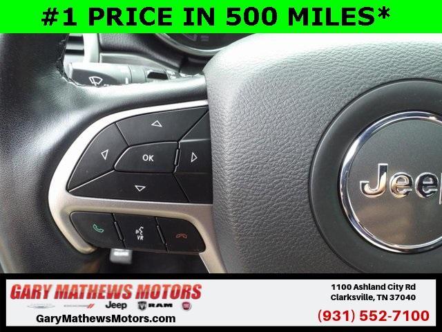 used 2021 Jeep Grand Cherokee car, priced at $19,500