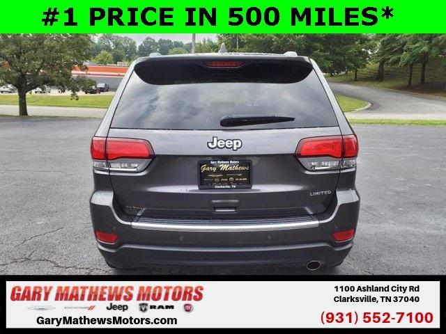 used 2021 Jeep Grand Cherokee car, priced at $19,500