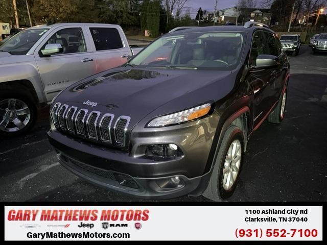 used 2016 Jeep Cherokee car, priced at $15,000