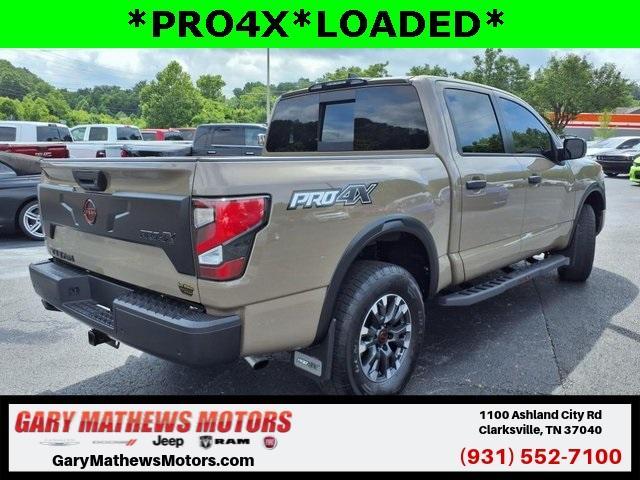 used 2024 Nissan Titan car, priced at $47,400