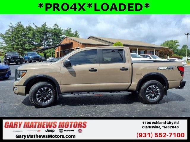 used 2024 Nissan Titan car, priced at $47,400