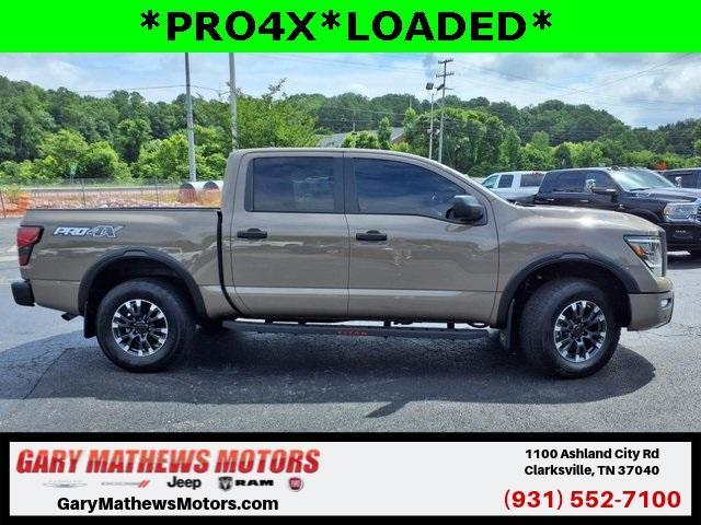 used 2024 Nissan Titan car, priced at $47,400