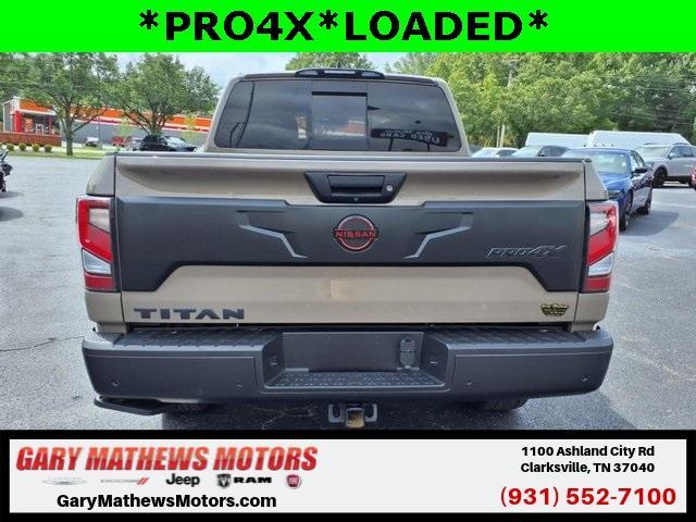 used 2024 Nissan Titan car, priced at $47,400