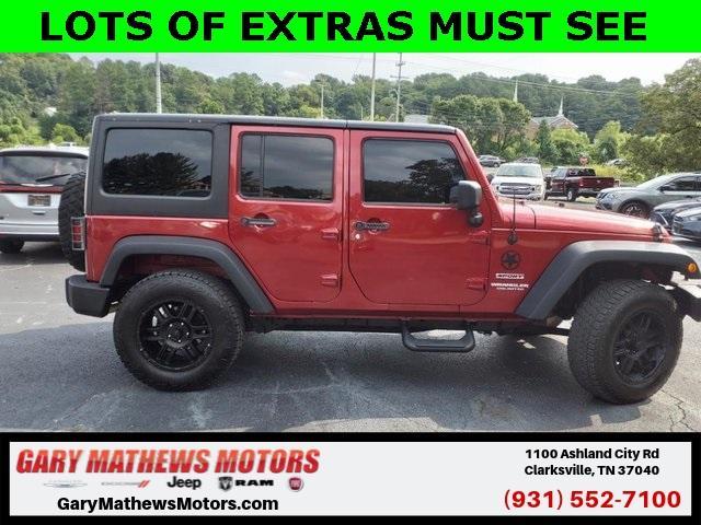 used 2013 Jeep Wrangler Unlimited car, priced at $17,000