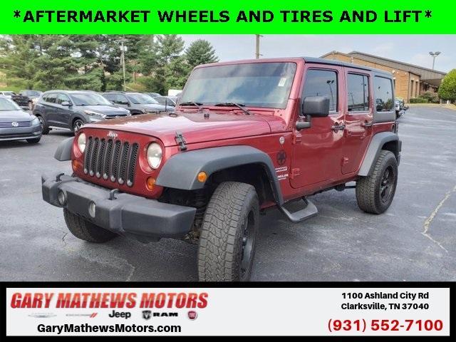 used 2013 Jeep Wrangler Unlimited car, priced at $17,500