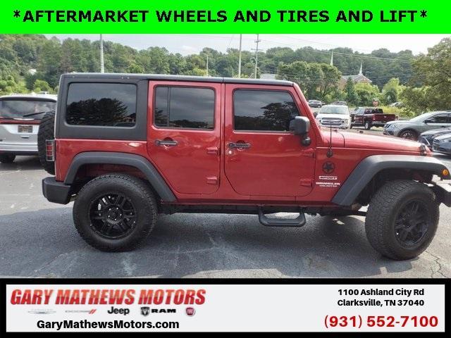 used 2013 Jeep Wrangler Unlimited car, priced at $17,500