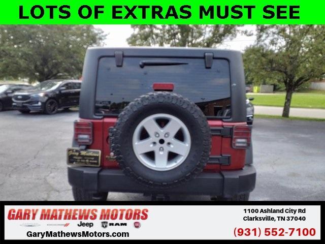 used 2013 Jeep Wrangler Unlimited car, priced at $17,000