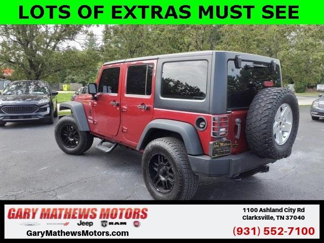 used 2013 Jeep Wrangler Unlimited car, priced at $17,000