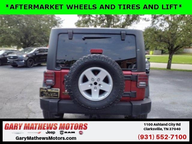 used 2013 Jeep Wrangler Unlimited car, priced at $17,500