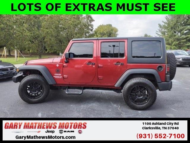 used 2013 Jeep Wrangler Unlimited car, priced at $17,000