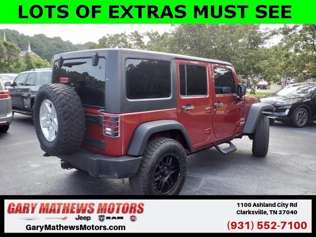 used 2013 Jeep Wrangler Unlimited car, priced at $17,000