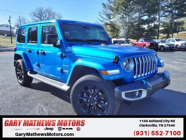 used 2023 Jeep Wrangler 4xe car, priced at $36,250