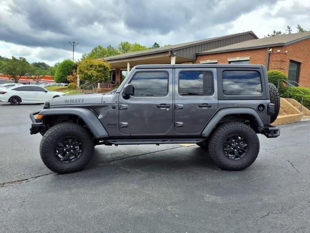 used 2021 Jeep Wrangler Unlimited car, priced at $33,700